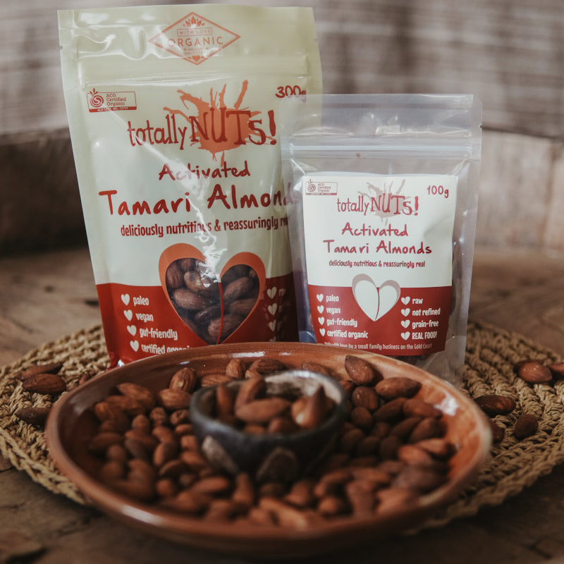 Activated Tamari Almonds Totally Nuts
